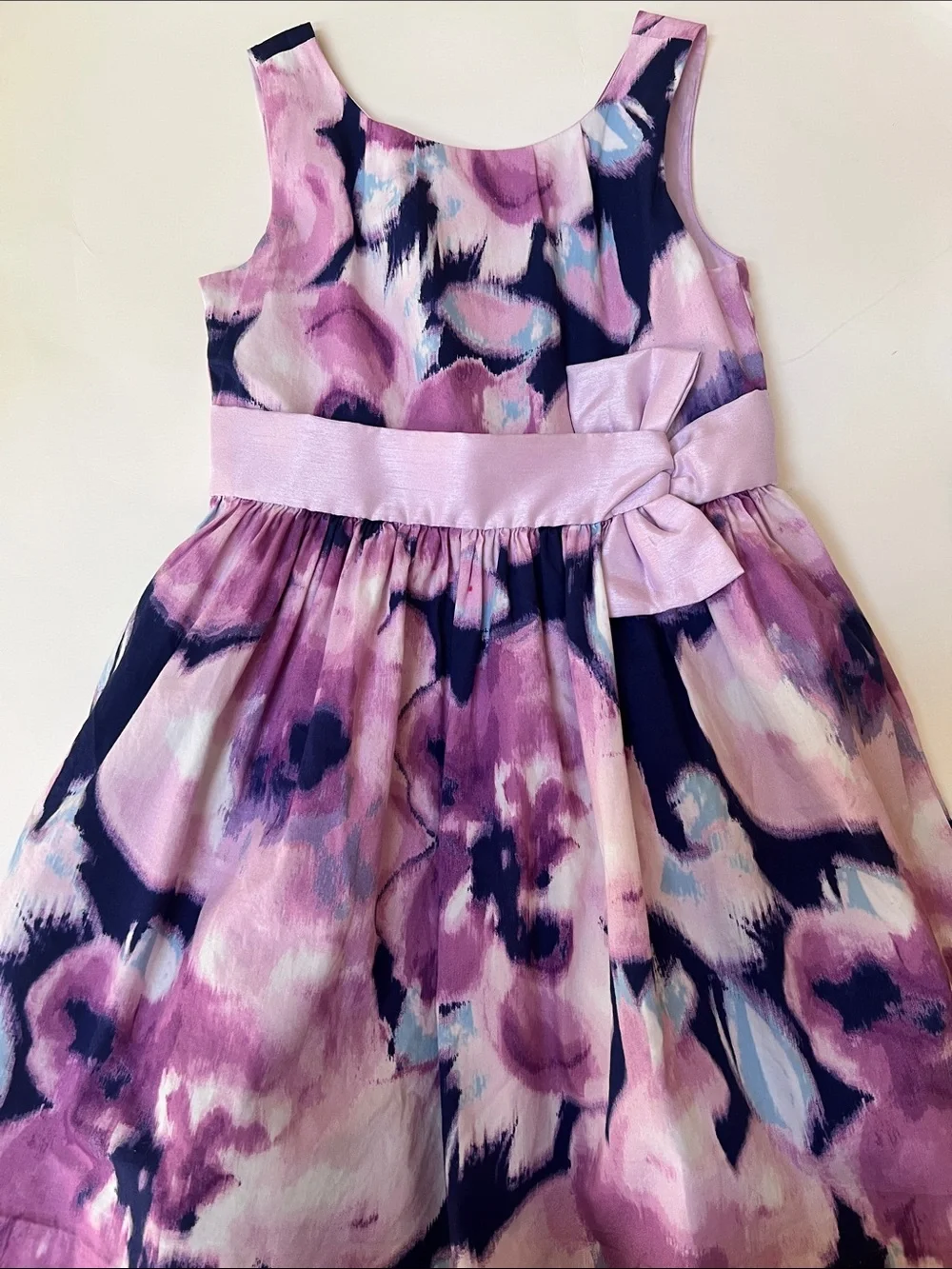 Gymboree Girls Watercolor Floral Print Dress 5T